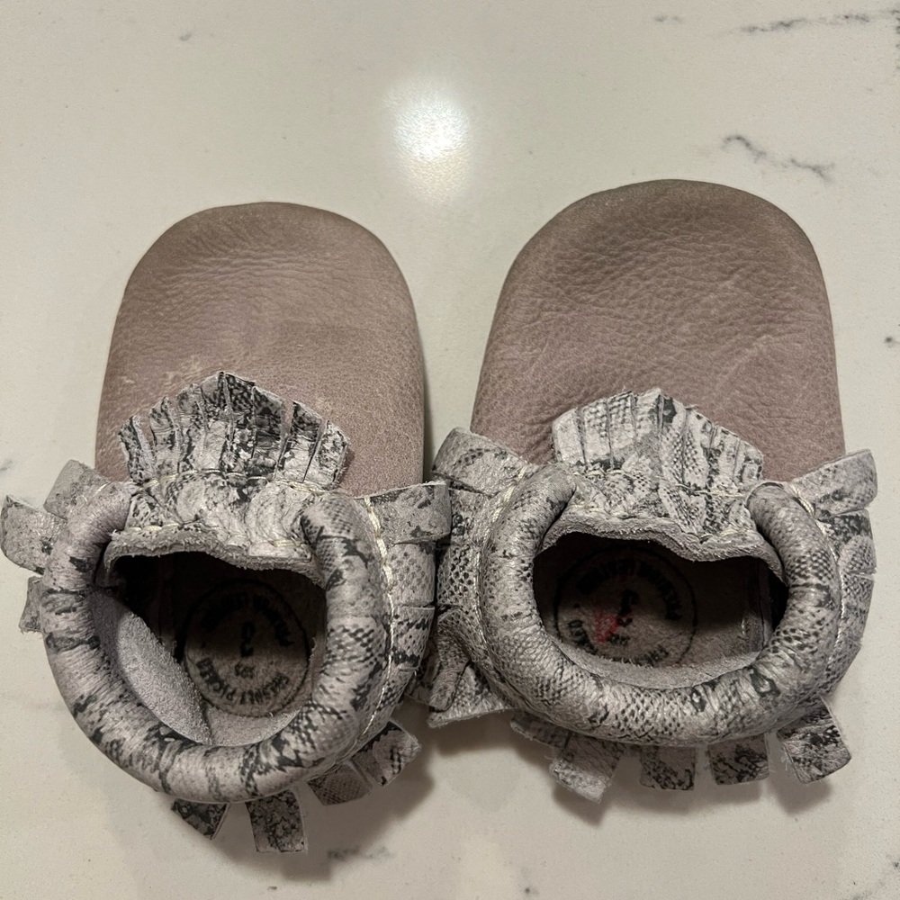 Freshly picked moccasins